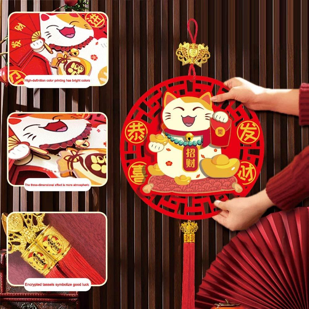 Best Wish Wall Hanging Ornament Chinese Spring Festival Decorations Home Decoration