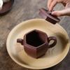 Yixing Zisha Purple Clay Teapot Set - Handmade Kung Fu Tea Set for Home, Office, or Business Gifts