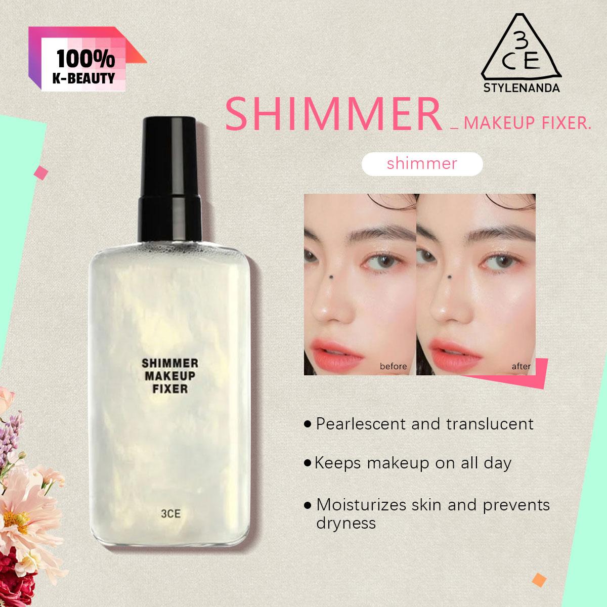 3CE Makeup Fixer Mist 95ml/3.21 fl oz