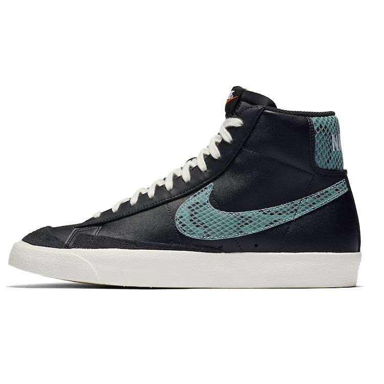 

Кроссовки унисекс Nike Blazer Mid VNTG Snakeskin Swoosh черные CI1176-001