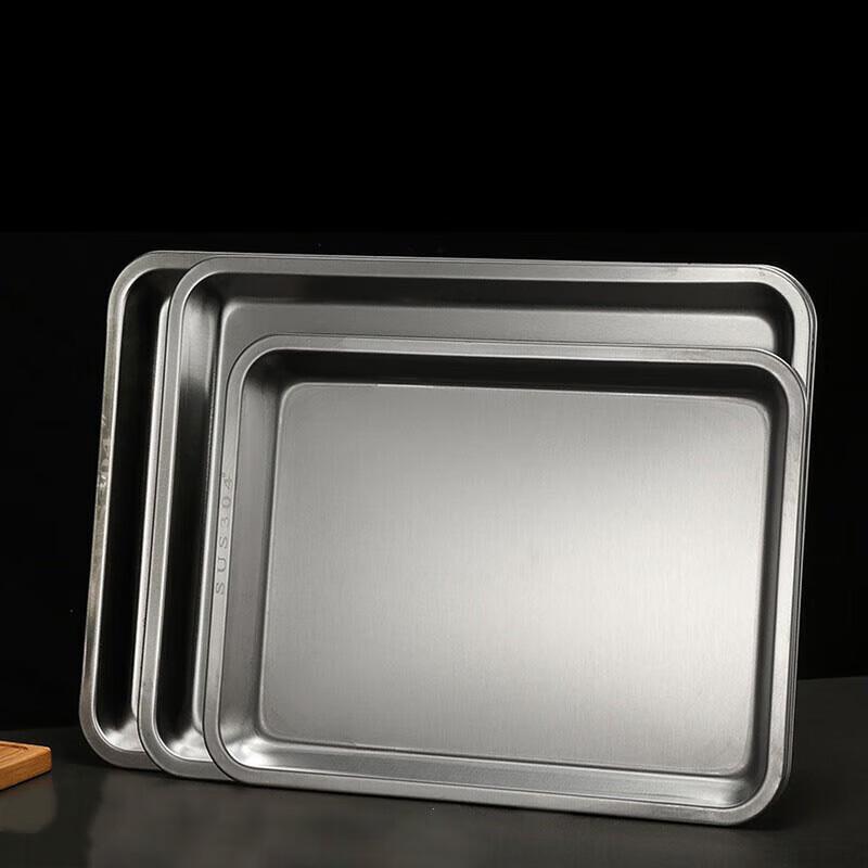 Stainless Steel Rectangular Commercial Kitchen Tray