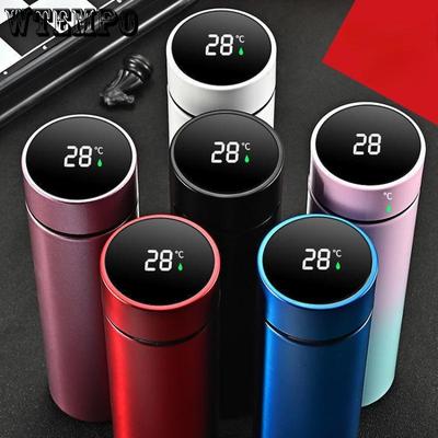 Tazza termica di grande capacità da 500 ml, thermos portatile in acciaio inossidabile, bottiglia d'acqua, tazza da viaggio, tazza termica da ufficio