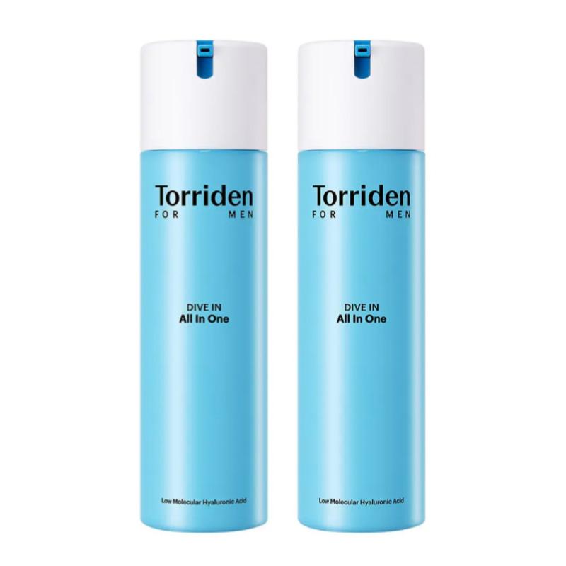 TORRIDEN DIVE-IN Для мужчин Низкомолекулярная гиалуроновая кислота Все-в-одном 200 мл × 2