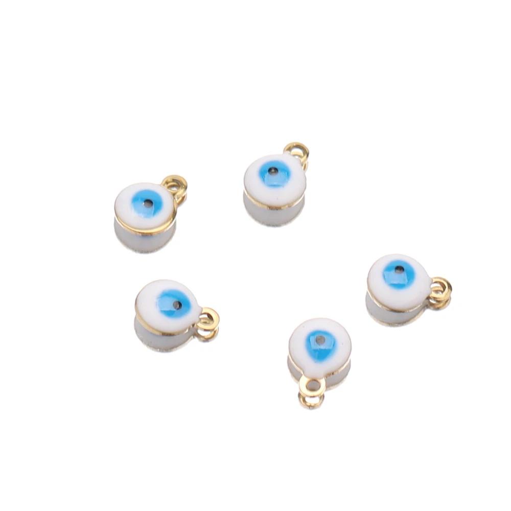 

20pcs Stainless Steel Gold Color Star Eyes Beads Charm DIY Jewelry Making Necklace Accessories Bracelet Findings Supplies Crafts