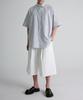 UMM City Boy Double-Pleated Bermuda Banding Pants White