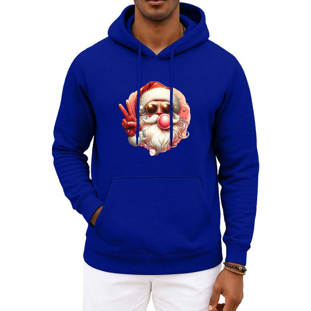 Men's And Women's Christmas Hooded Hood Long Sleeves Hoodie