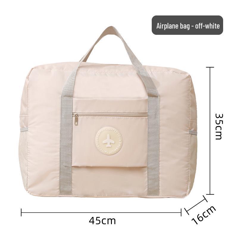 Waterproof Large Capacity Travel Bag: Trolley-Attachable & Hand-Carry