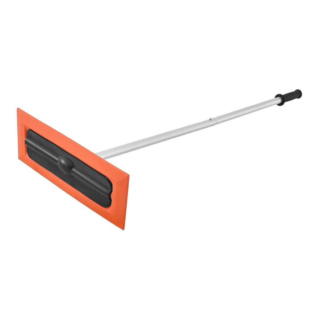 Snow Roof Rake, 1.2m Long Reach Car Roof Snow Scraper, 45cm Foam Blade for No Scratches, Non-Slip Handle, Lightweight Snows Removal Tool for Vehicle