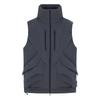 Down Vests Men's Black Stand Collar Moderate KY5318