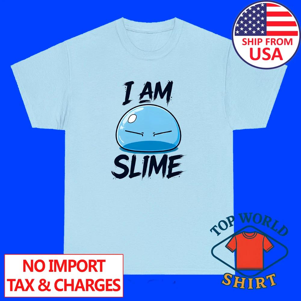 I Am Slime Men s Light Blue Size S to 5XL XL