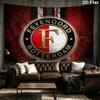 Feyenoord Rotterdam Printed Tapestry – Wall Hanging for Bedrooms, Dorms, and Home Decor