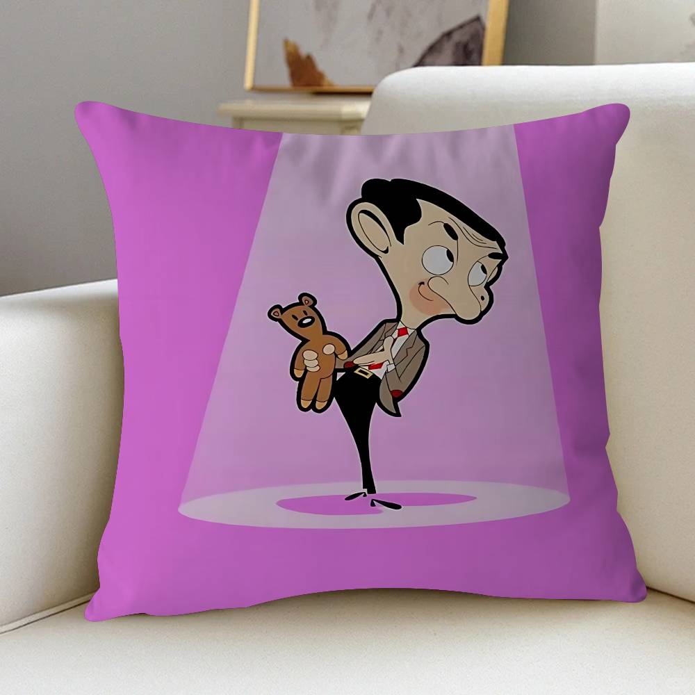 

Мистер Бин А-Анимированная В-Версия Наволочки Домашнее Постельное Белье Декоративная Наволочка Свадебная Супер Мягкая Наволочка 12x12Inch