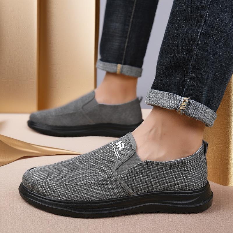 

Shoes Men s Shoes Summer Breathable Men s Casual Light Korean Version Comfortable Fashion Breathable Spring and Autumn Old Beijing Cloth Shoes 45