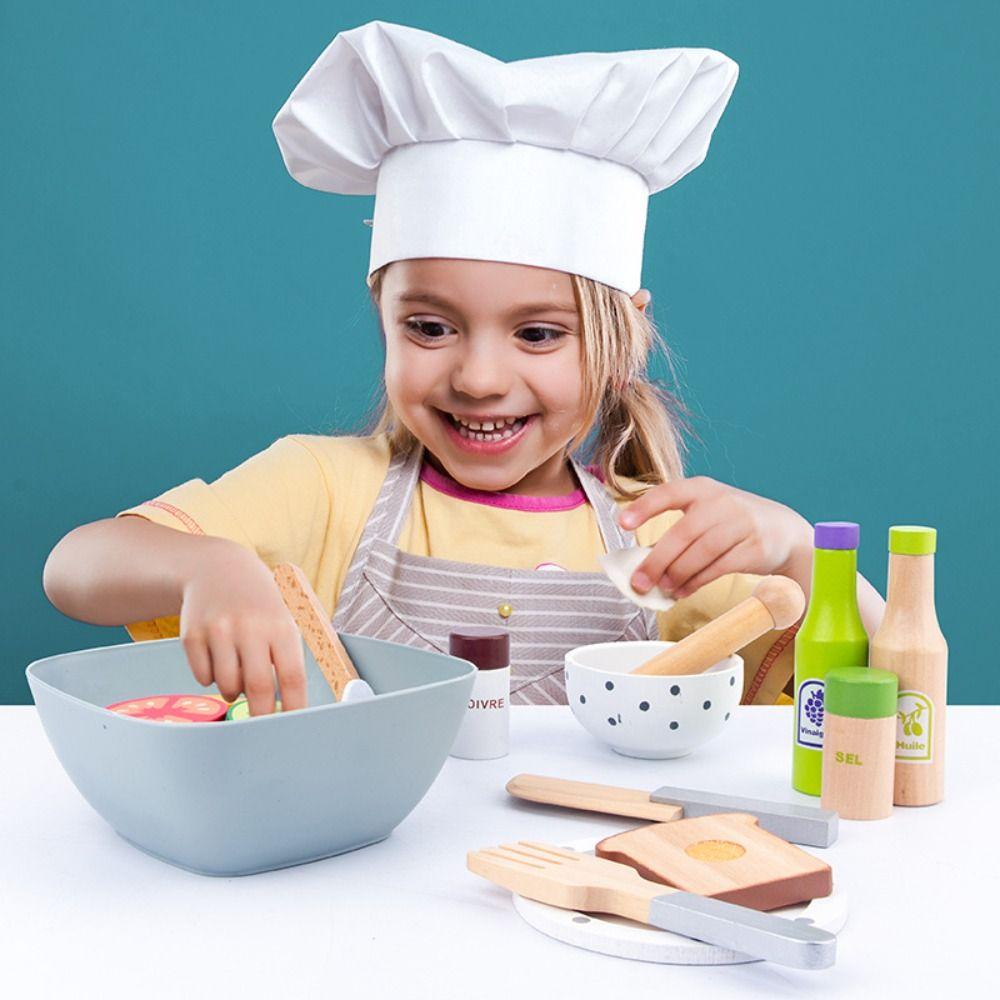 Toaster Machine Kitchen Pretend Play Toaster Cooking Model Set DIY Wooden Kitchen Toy Toy for Kid