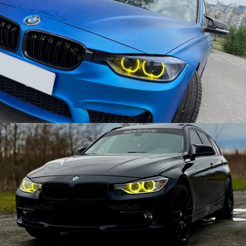 For BMW 3 Series F30 F31 F34 Pre-facelift Xenon Headlight 2013-2015 Light 63117398766 Yellow Headlight LED Insert Diode Board