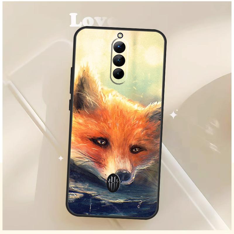 Cute Animal Fox Case For ZTE Nubia Red Magic 10 Air 6S 7S 6 7 For RedMagic 11 10 9 8 9S 8S 10S Pro Plus Cover