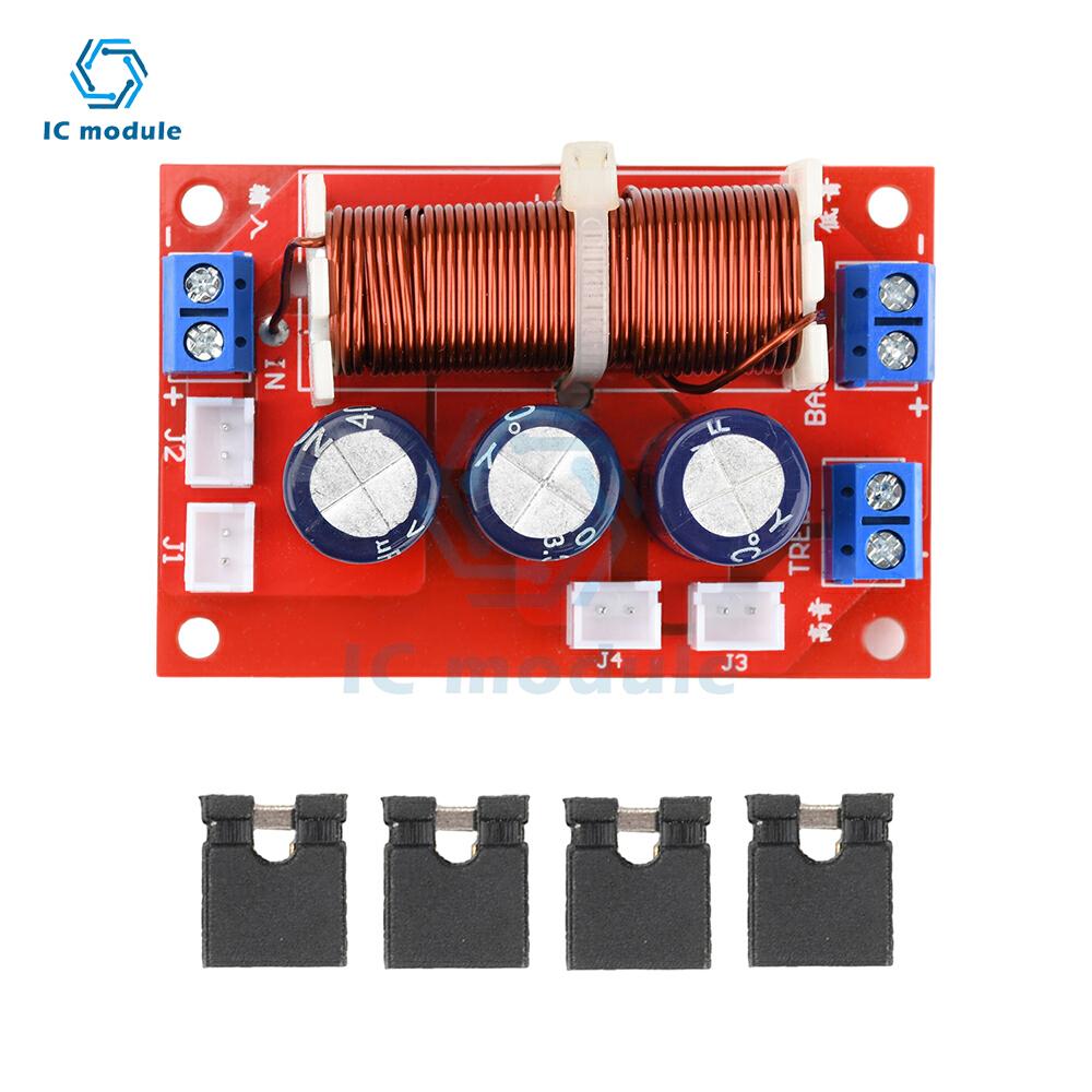2 Way Crossover Filters Module High Frequency Speaker Modification Upgrade Board Adjustable Frequency Divider Board