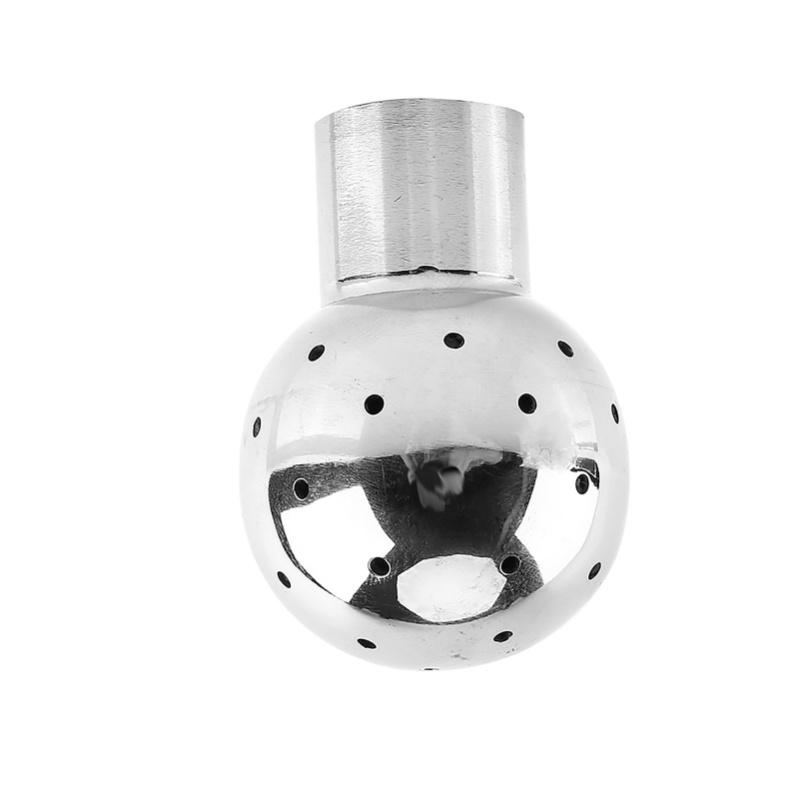 1pc G 1/2 Thread Female Stainless Steel Sanitary Spray Ball Tank Cleaning Ball( Rotary)