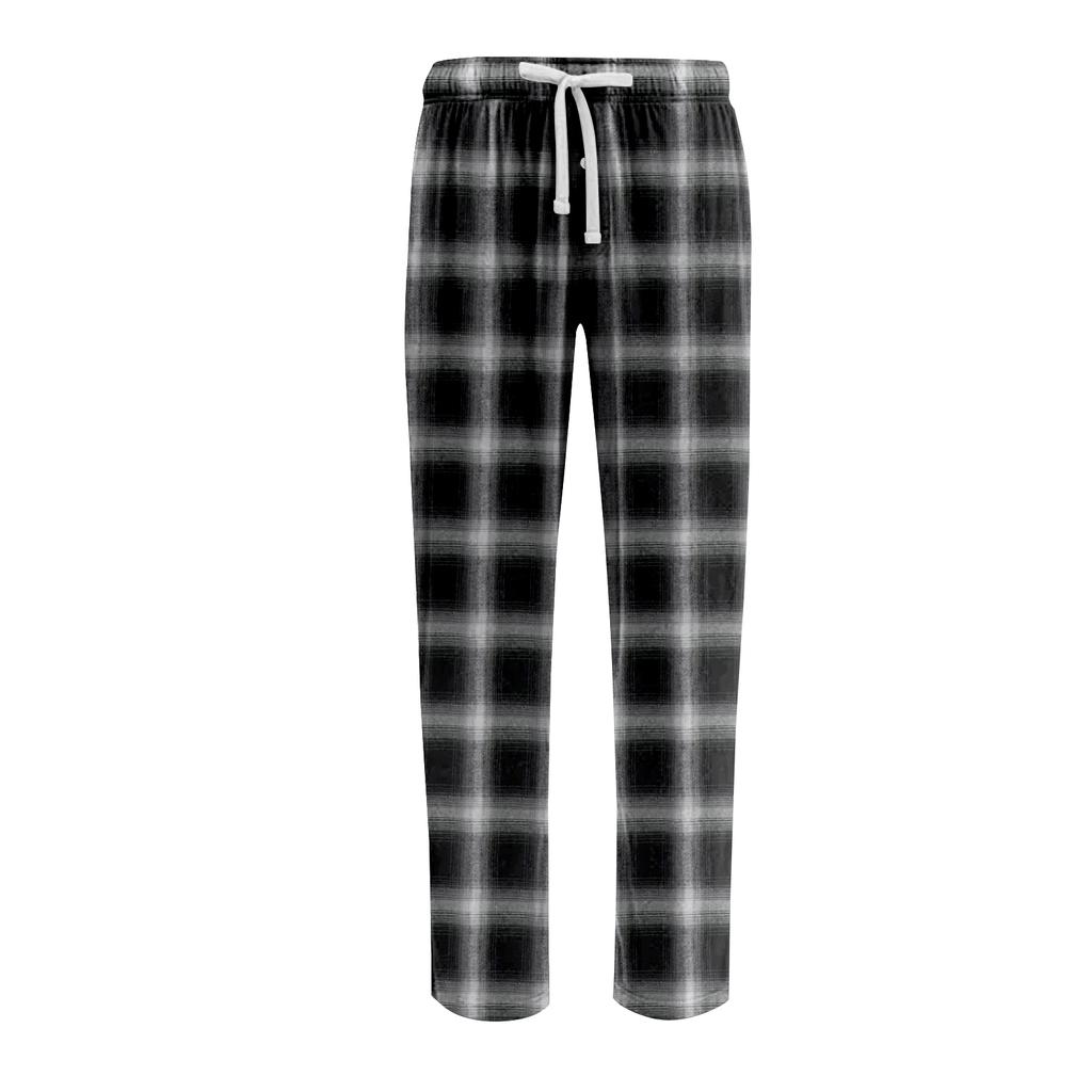 Stripe Pajama Pants Sleepwear Casual Drawstring Elastic Waist Pants Comfy Straight Yoga Loose Trousers