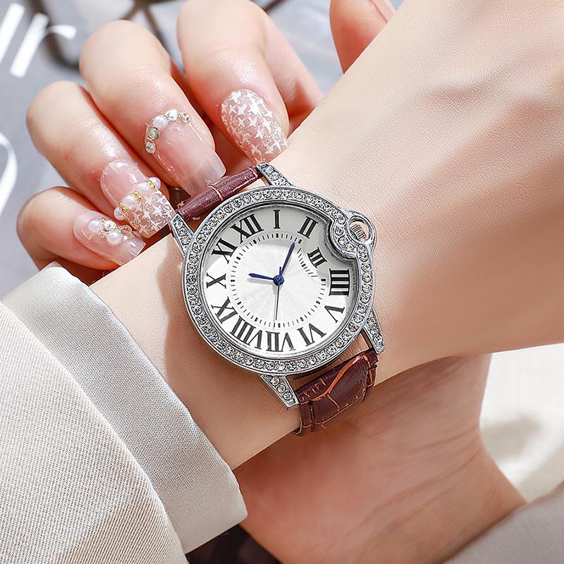 Top Luxus Damen Uhren Uhren Modestile Damen Quarz Armbanduhren Marke Weibliche Geschenke Uhr