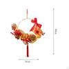 Chinese Year Decorations Spring Festival Decor with Tassel Door Wreath Garland for Bedroom