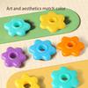 Interactive Rotating Stacking Tower Educational Toy for Toddler Motor Skill Building Colorful Color Sorting Activity Game