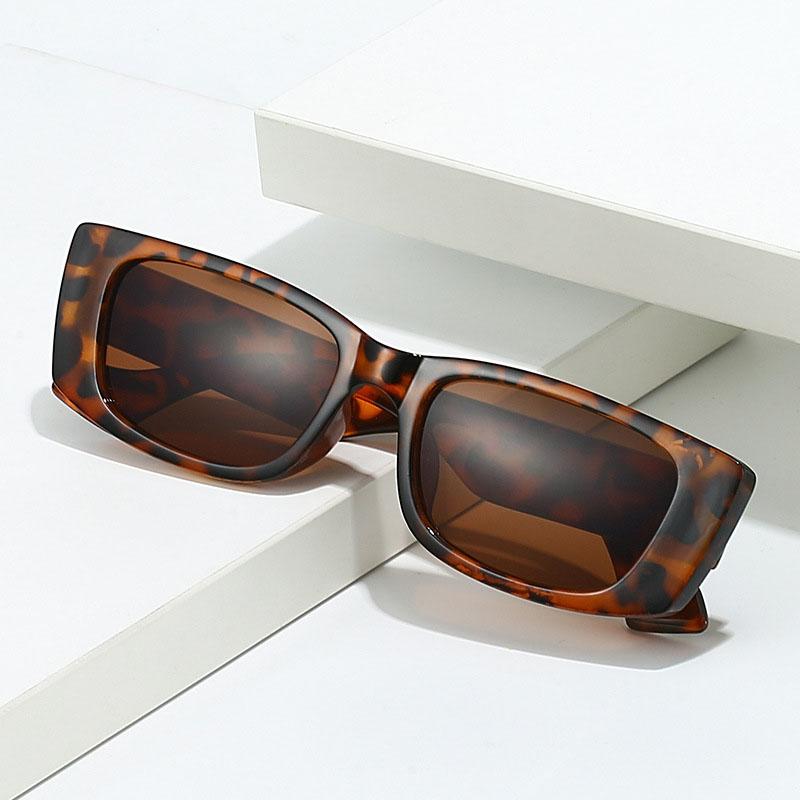 Prostokątne Męskie Okulary Przeciwsłoneczne Modne Trendy Ochrona UV400 Damskie Okulary Przeciwsłoneczne Jazda Podróżowanie Damskie Okulary Przeciwsłoneczne