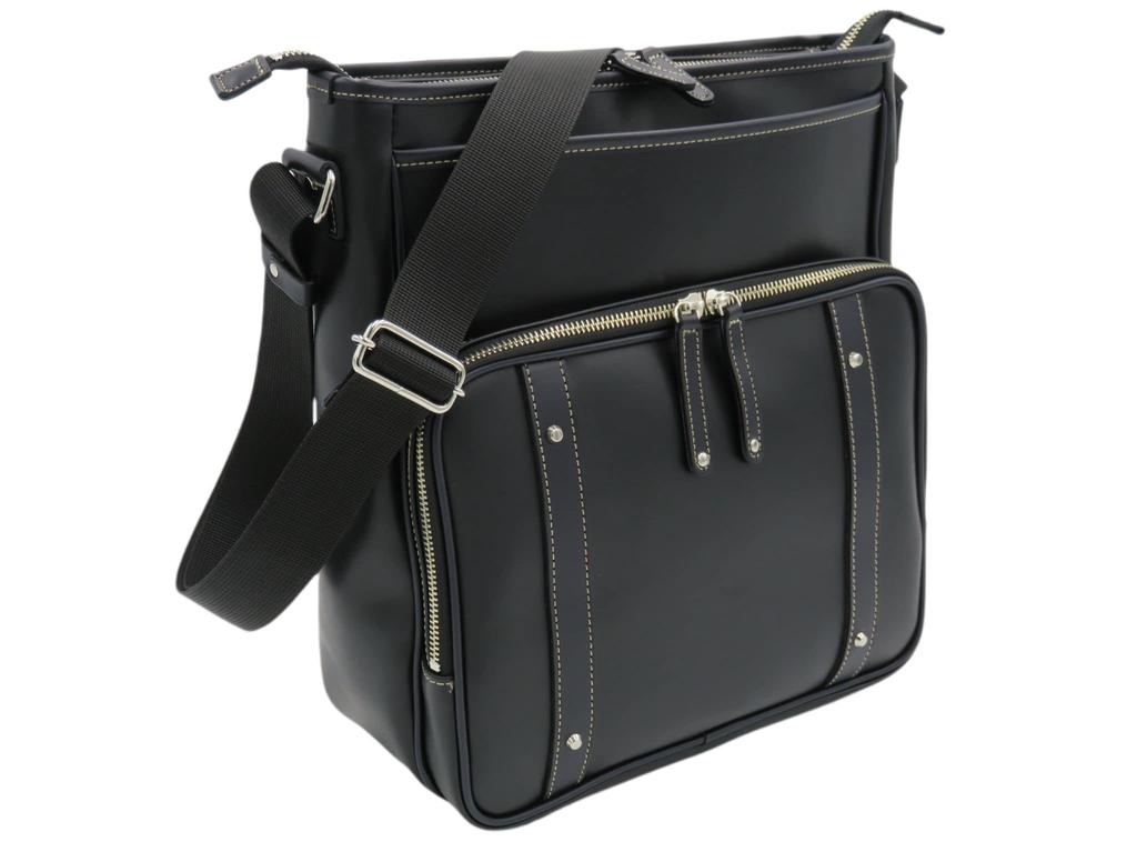 Business Patrick A4 Size Shoulder Black [Kiwada] Shoulder, 4995-01 Men's