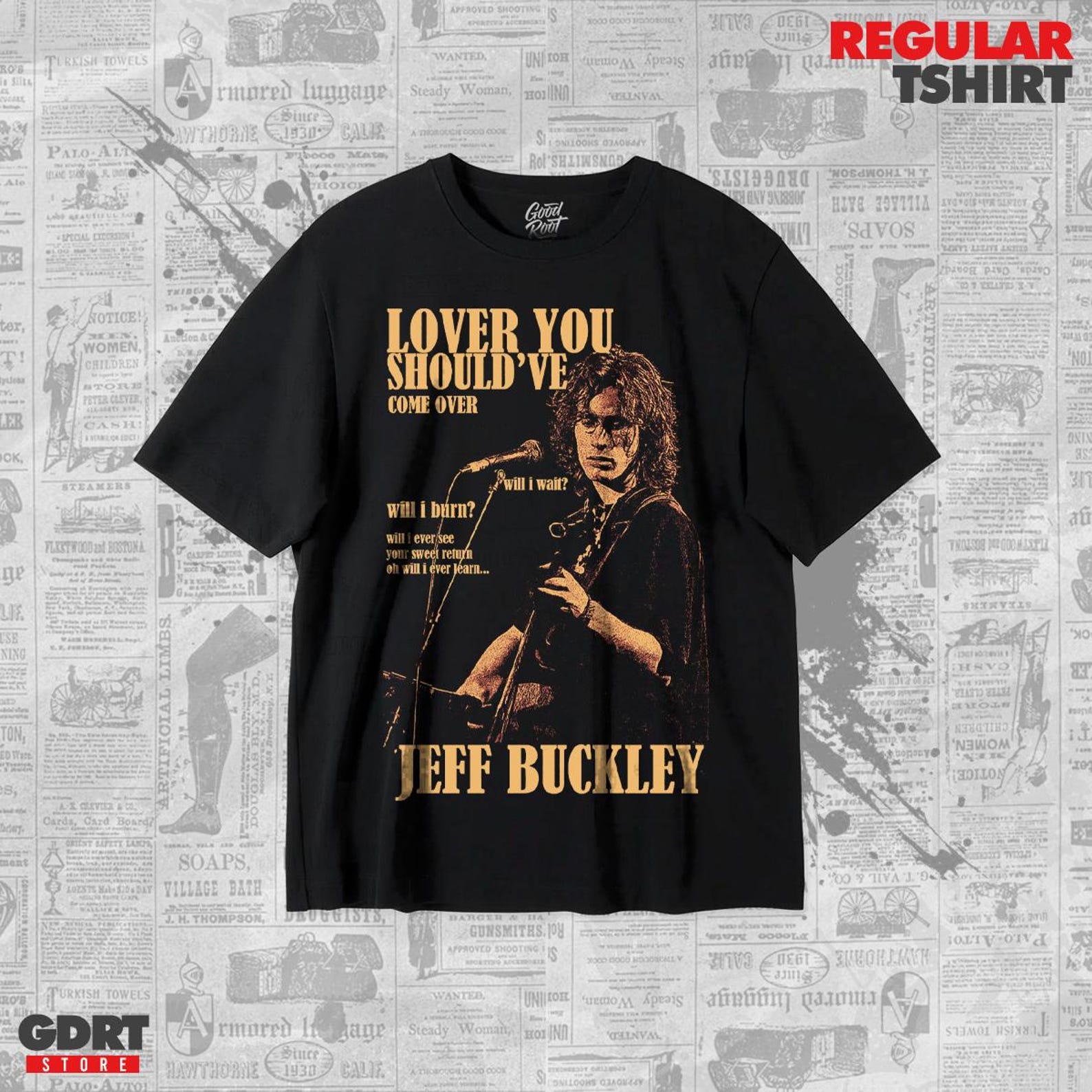 Jeff Buckley - Lover You Should ve Come Over Unisex Heavy Shirt 2XL