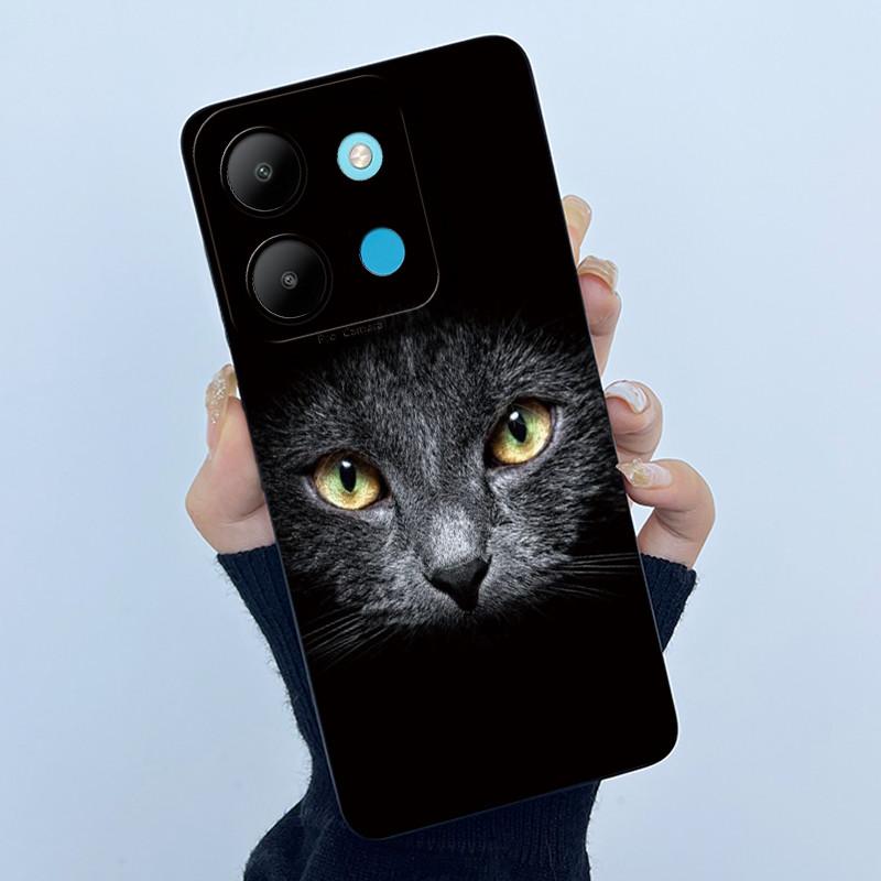 For Infinix Smart 7 X6515 Case Smart 7 HD X6516 Fashion Simplicity Cover Soft Silicone Phone Case For infinix Smart7 Plus Shells