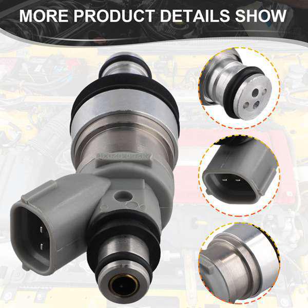 1 pc Fuel Injector, Material: ABS, Color: As Shown, Compatible with Feng Vehicles.