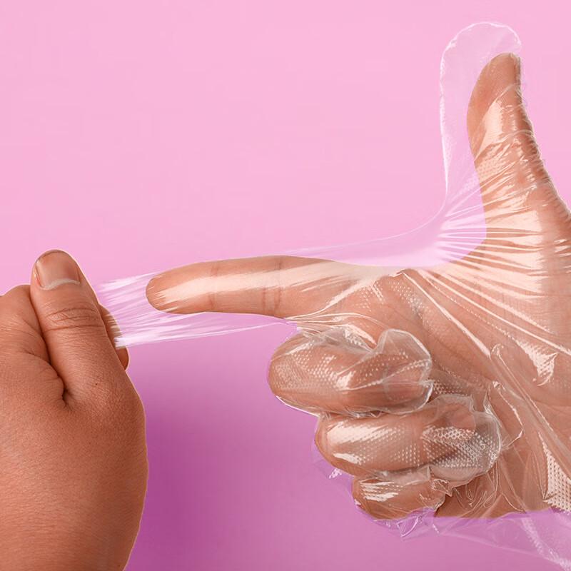 Wenborui Kang Disposable PE Gloves, Extended & Thickened