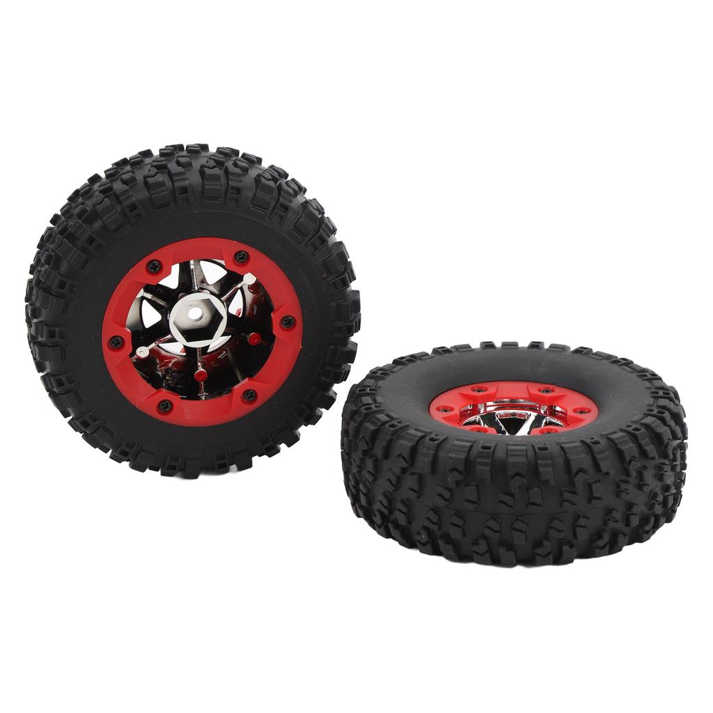 2 BUC Anvelopă Roată RC 12428 C.0817 Cauciuc Ușoară Dreapta Anvelopă Mașină Telecomandată pentru WLTOYS 124006