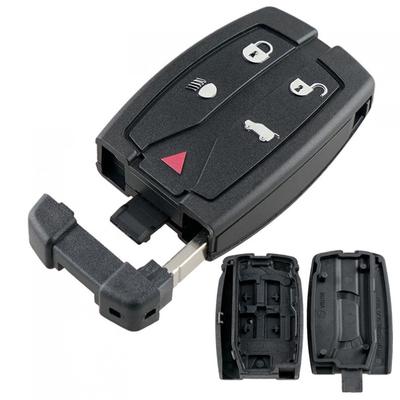 5 Buttons Remote Key Blade Fob Shell Case Fit for Land Rover Freelander 2