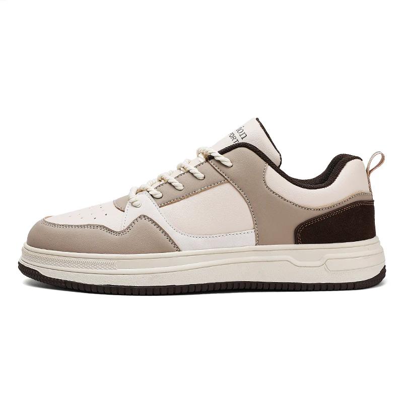 2025 neue Frühling und Herbst Übergröße Schnürschuhe Bequemer flacher Absatz Low-Top Walking Schnürschuhe Neue lässige Outdoor-Sport-Sneaker