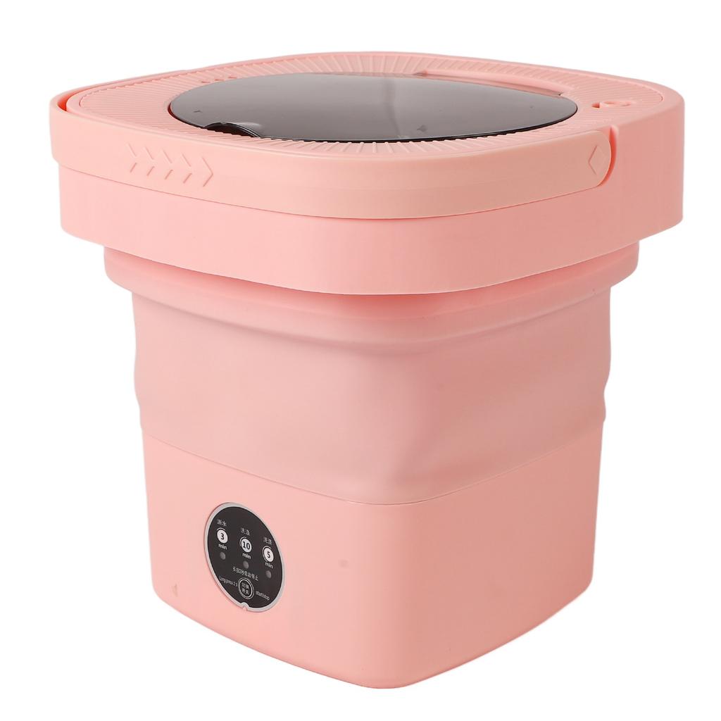 8L Mini Foldable Washing Machine Portable Underwear Laundry Machine for Dormitory Apartment Hotels