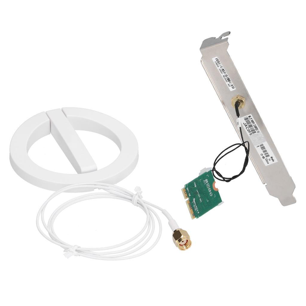 Wireless Card Dual Band 2.4G 5G M.2 Network Computer Accessories with Antenna for Asus