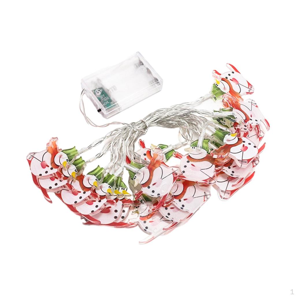 Christmas Garland Hanging Lights, Modern Decorative LED, Light for Wall Background, Windows And