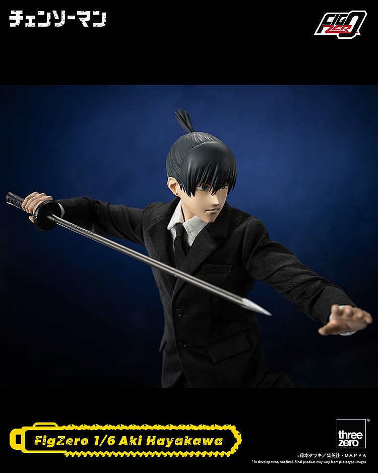 Figurka Zero Chainsaw Man Aki Hayakawa, malovaná pohyblivá figurka 1/6 1/6 ABS&PVC&POM