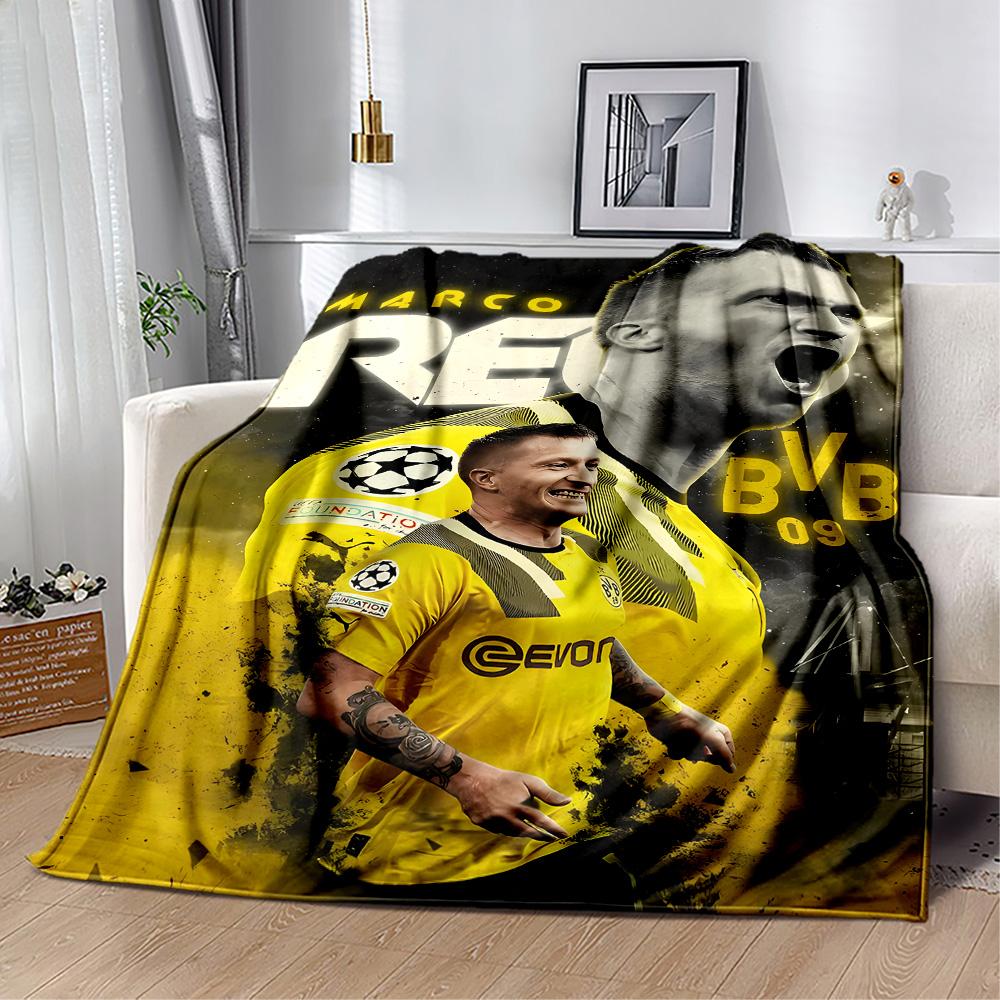 Ronaldo's Legacy In Red Flannel Blanket-Soft and Suitable for Sofas,Beds,Offices,Travel,All Seasons,Great Gift for Holidays and Birthdays.