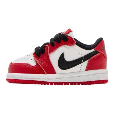 Air 1 Retro Low OG TD Chicago 2025 Baby Sneakers Red Varsity-Red Summit-White HQ6997-600