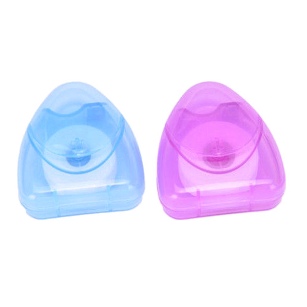 

50m портативный зубная нить уход выборка зуб чистых здоровья гигиенические принадлежности