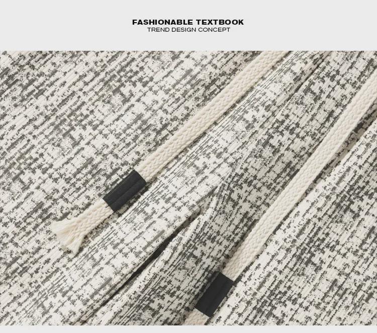 2024 Autumn Large White Corduroy Dirty Pants, Sizes M-5X