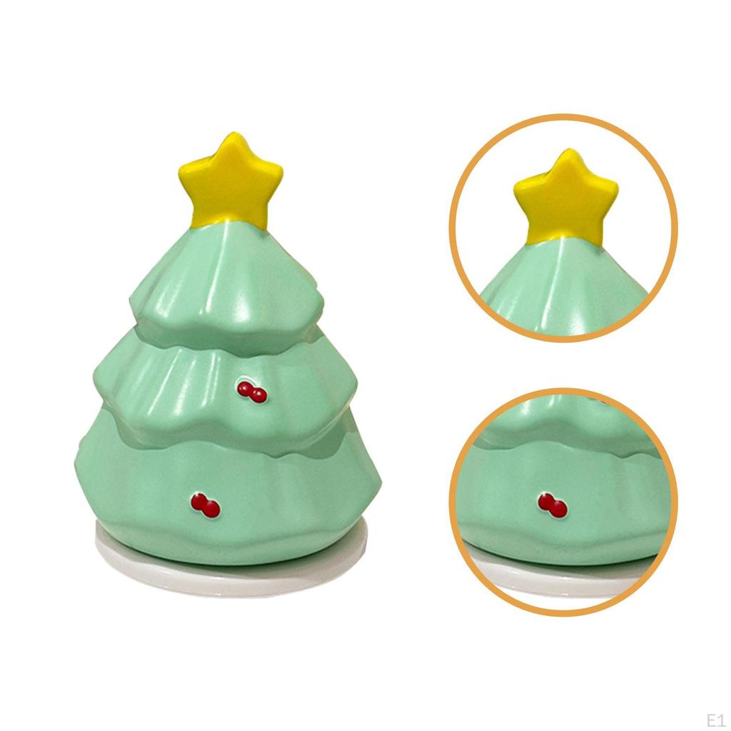 Porta Palitos de Natal Ornamento de Mesa Resina Decorativo Multifuncional Caixa de Armazenamento Bugigangas