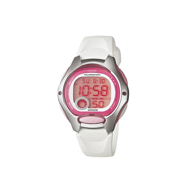 CASIO Women s DIGITAL Series 37.9mm Pink Watch LW-200-7AVDF LW-200-7AVDF Pink Watch Dial