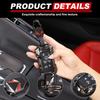 Black Alloy Smart Key Fob Case Shell Cover For Corvette C8 -25