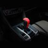 Car Gear Shift Knob Cover Leather Hand Sewing Gear Shift Knob Cover for Honda Civic 2016-2018