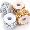5Yards/Roll Aluminum Chains Metal O-shaped Twist Link Chains For Jewelry Making DIY Necklace Bracelet Clothing Bag Accessories