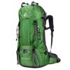 60L Outdoor Sports Hiking Bag Climbing Travel Duffel Bag 210 Polyester Camping Backpack with Rain Cover