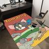 1pc Tom Jerry Carpet, for Home & Office Decor, Desk Chair Carpet, Festive GiftL1460